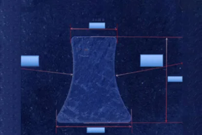 Shaped wire inspection items
